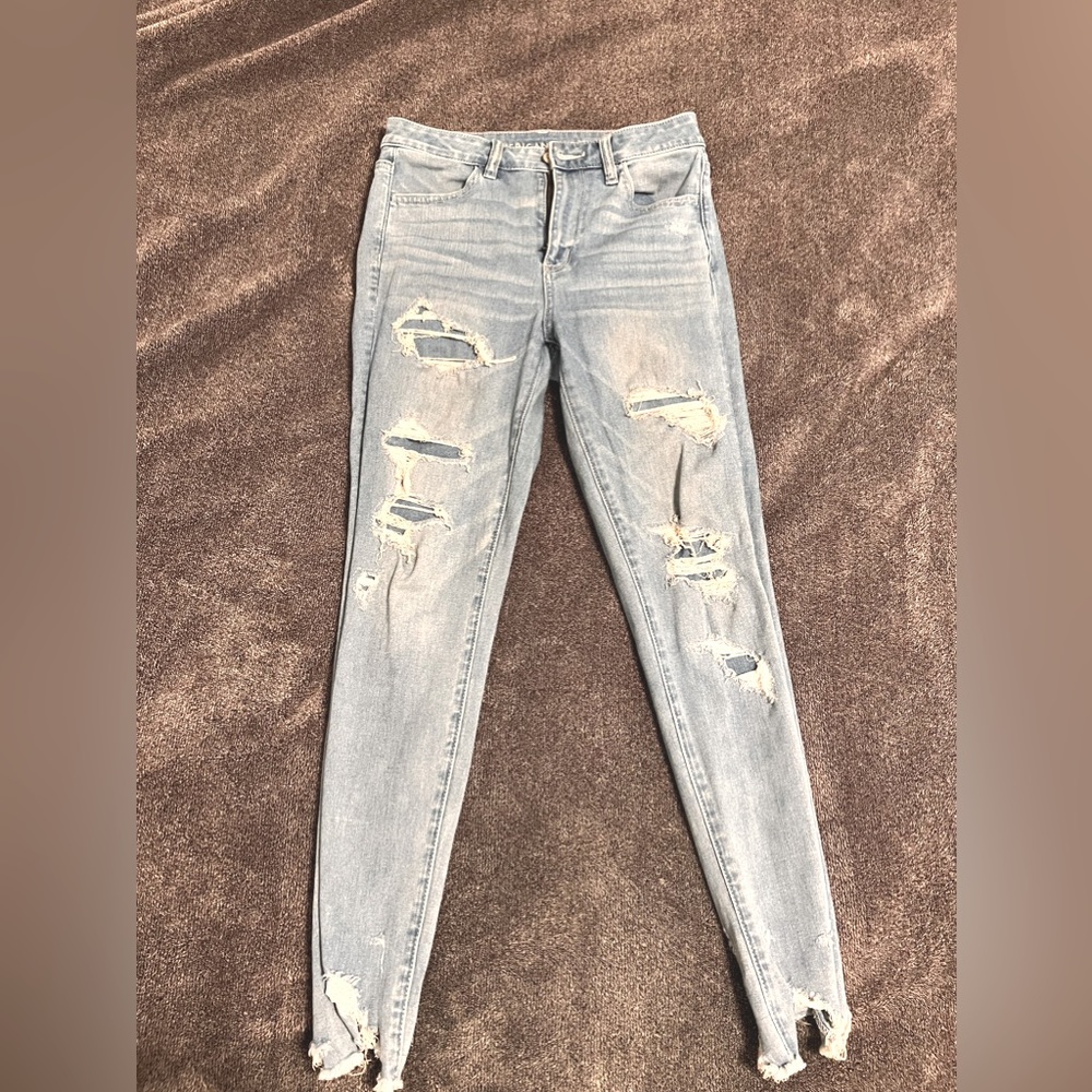 American Eagle Super High Rise Jegging